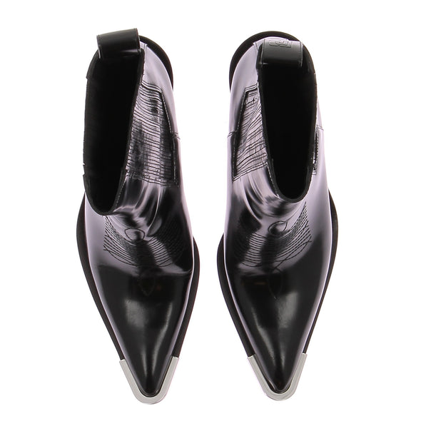 Bottines noires "Chelsea"