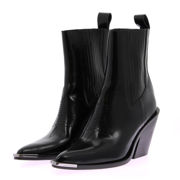 Bottines noires "Chelsea"