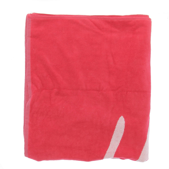 Serviette de plage rouge