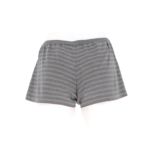 Short rayé gris