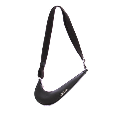 Sac porté épaule noir "Swoosh"