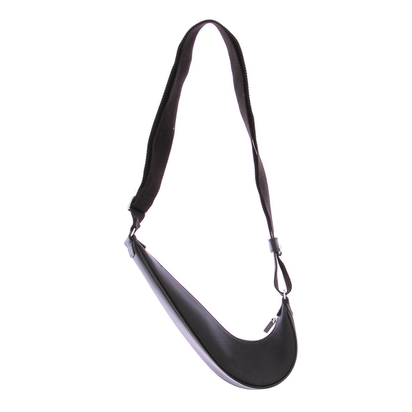 Sac porté épaule noir "Swoosh"