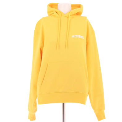 Sweat à capuche jaune