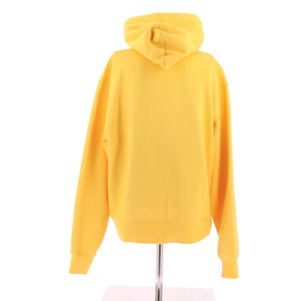 Sweat à capuche jaune