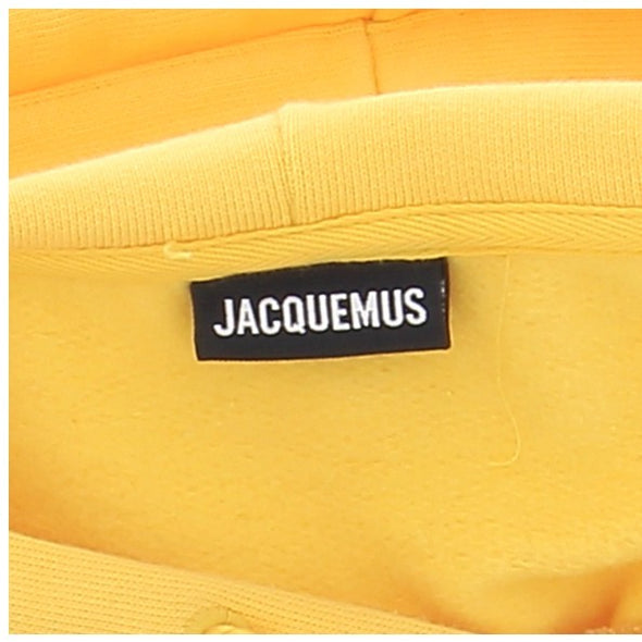 Sweat à capuche jaune