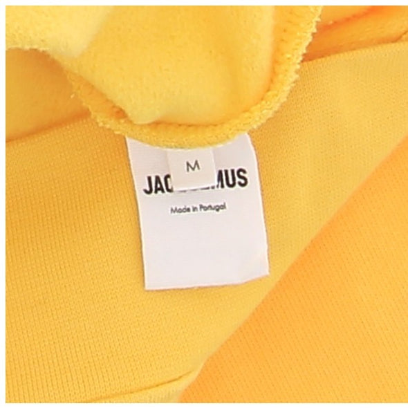 Sweat à capuche jaune