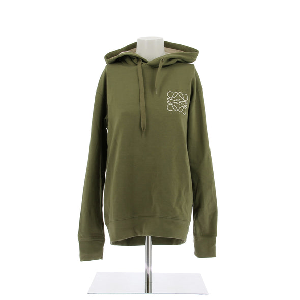 Sweat à capuche kaki