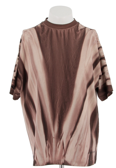 T-shirt beige et marron