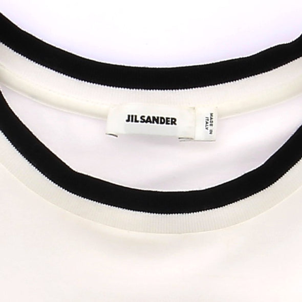 T-shirt blanc asymétrique