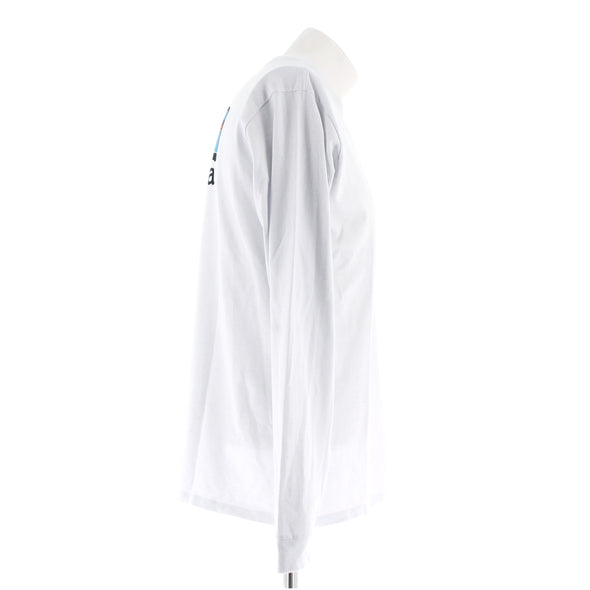 T-shirt blanc à logo