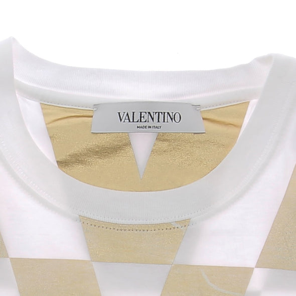 T-shirt oversize doré