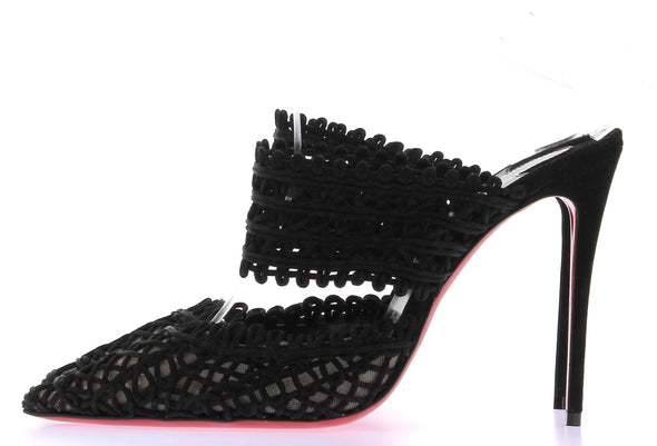 Talons noirs "Deia" en nylon