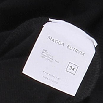 Tee-shirt crop noir