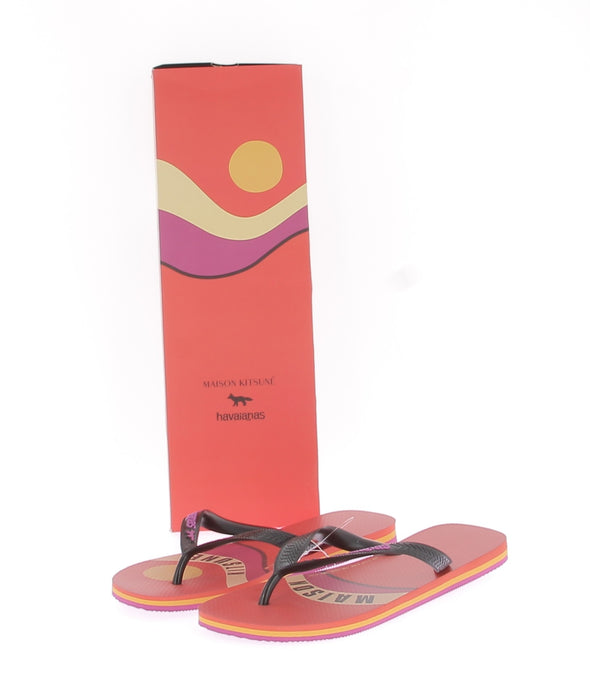 Tongs à imprimé Wave