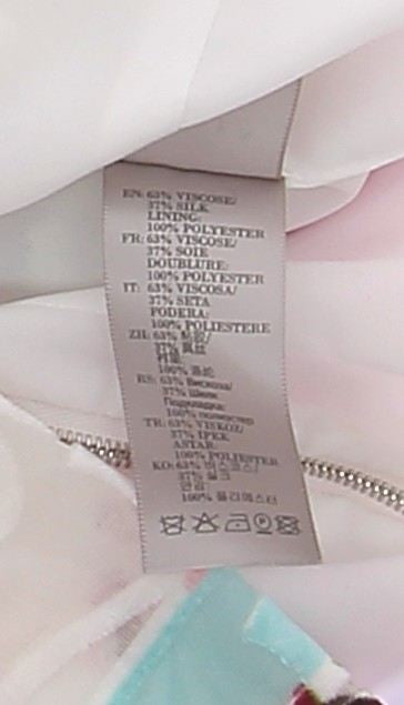 Top asymétrique fleuris