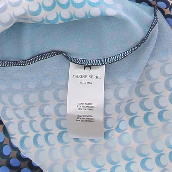 Top bleu "Moonfish Sking"