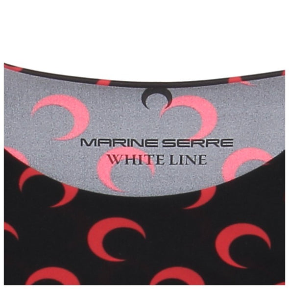 Top à col haut "Moon" rouge