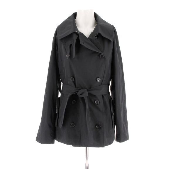 Trench noir court