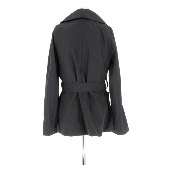 Trench noir court