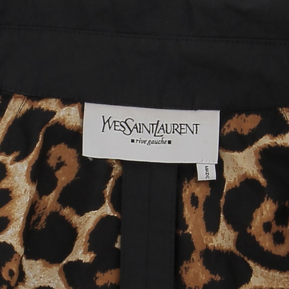 Trench noir court
