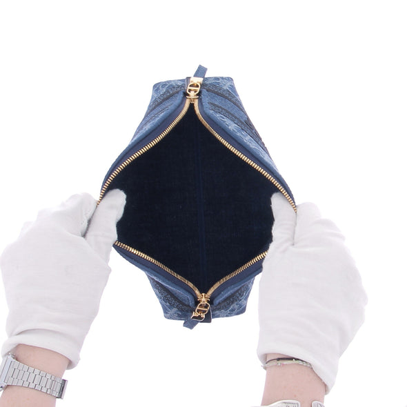 Trousse en denim