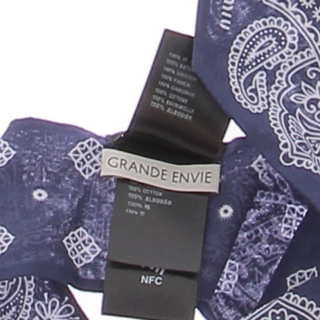 Twilly imprimé marine