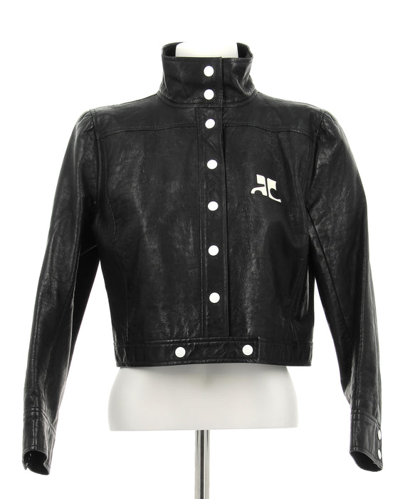 Veste noire vintage