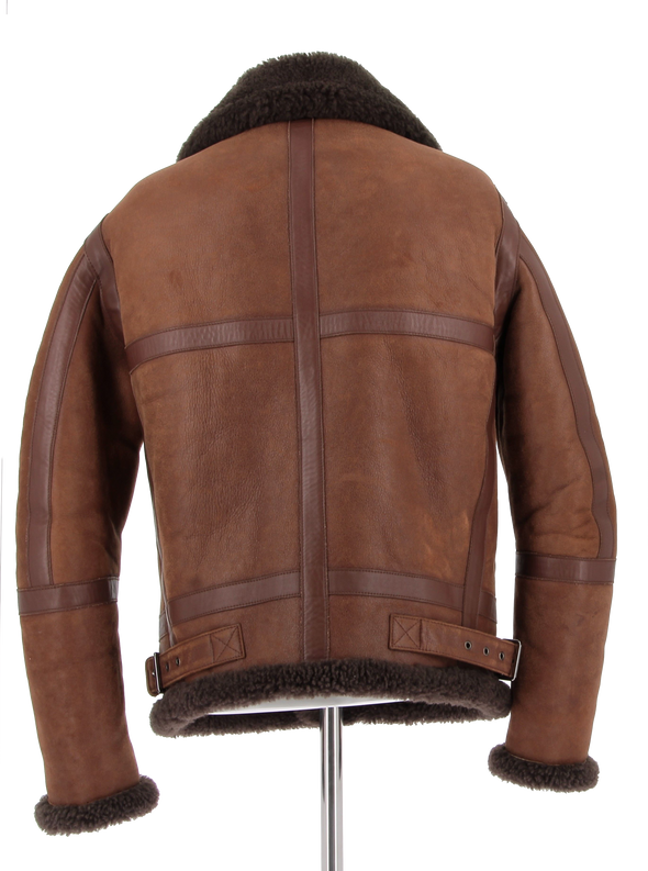 Blouson aviateur marron