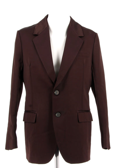 Veste blazer marron