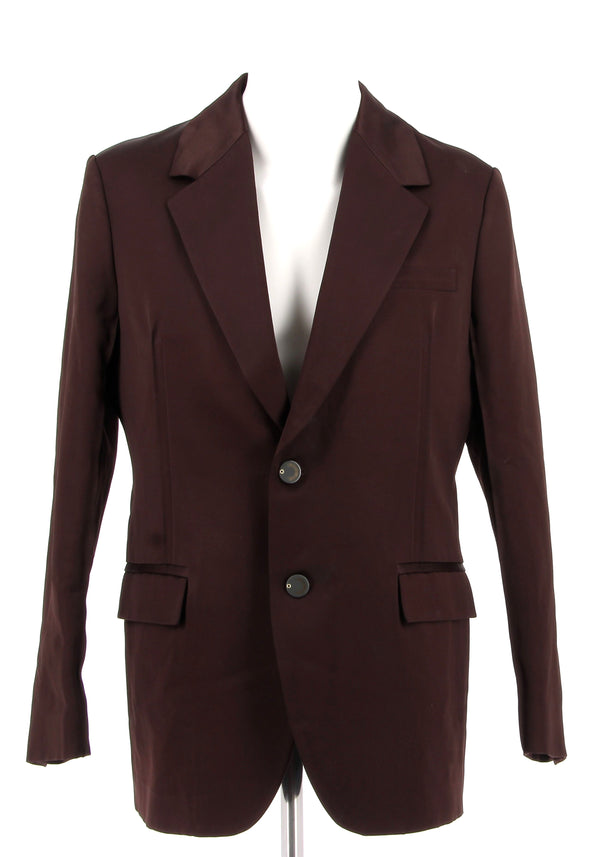 Veste blazer marron