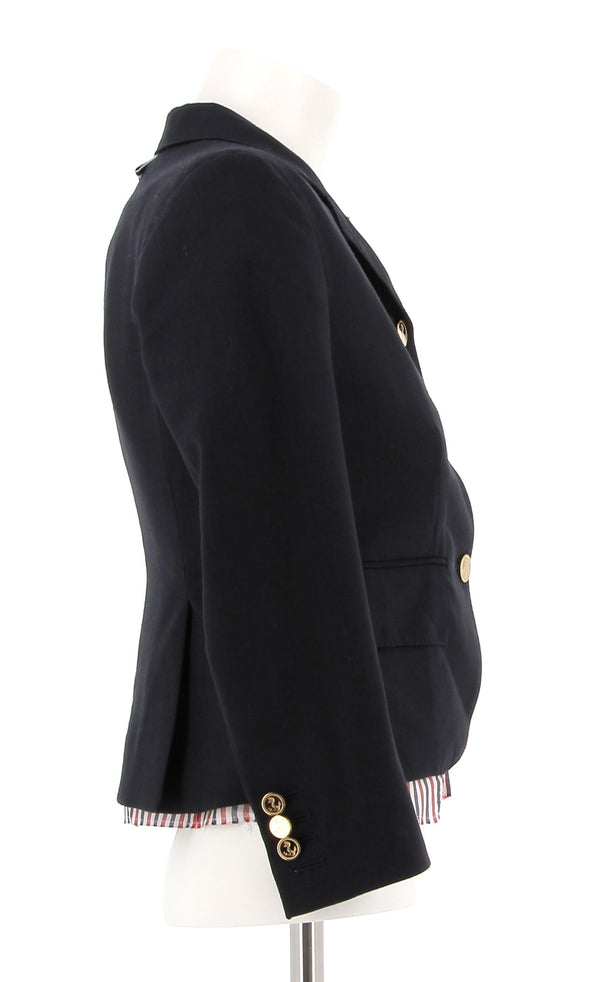 Veste de tailleur bleu marine