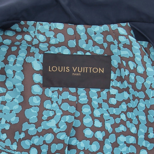 Veste bleu marine à sequins