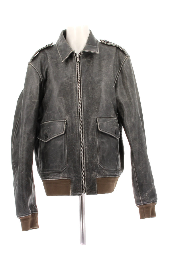 Veste en cuir