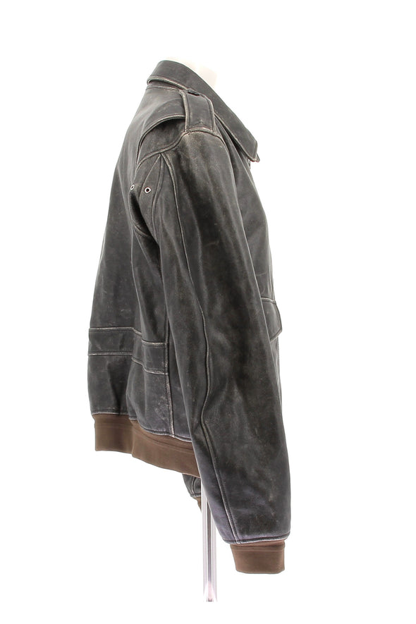 Veste en cuir