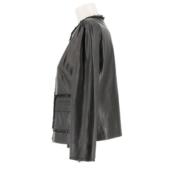 Veste en cuir