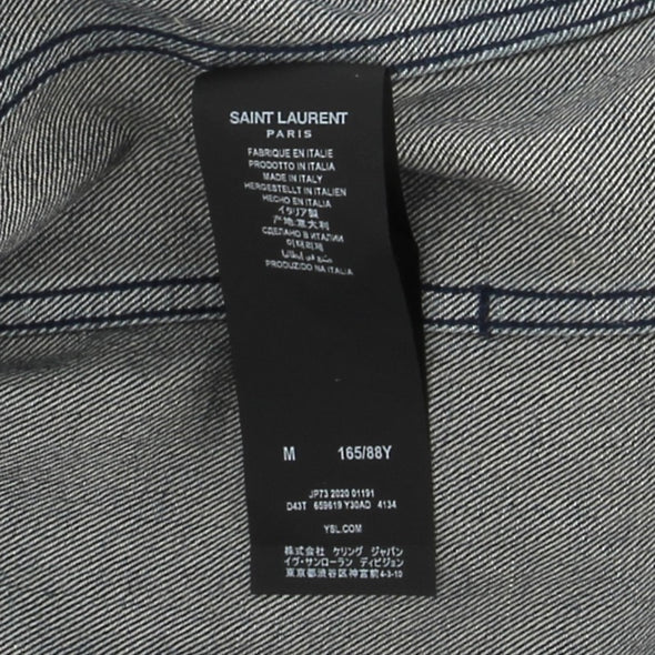 Veste en denim bleue