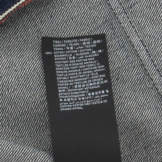 Veste en denim bleue