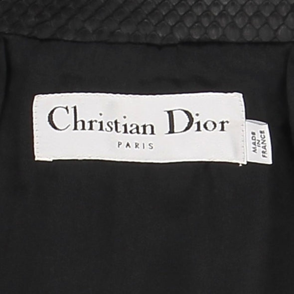 Veste en python noire