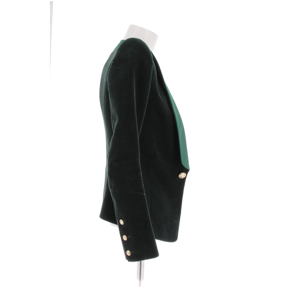 Veste de smoking verte