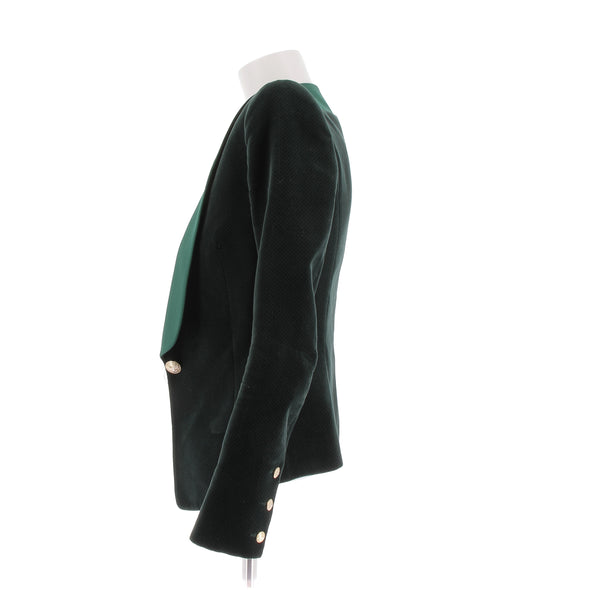 Veste de smoking verte