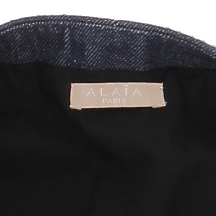 Veston en denim clouté