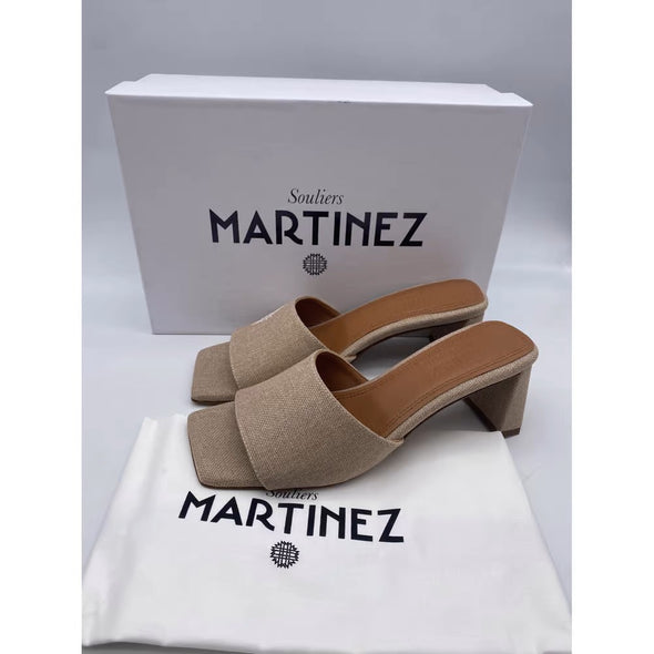 Mules en toile - Souliers Martinez