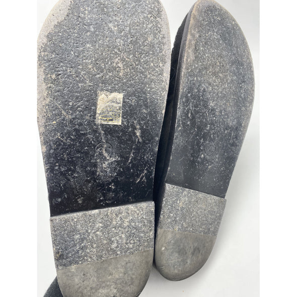 Dad Sandales en toile noire et CC strass