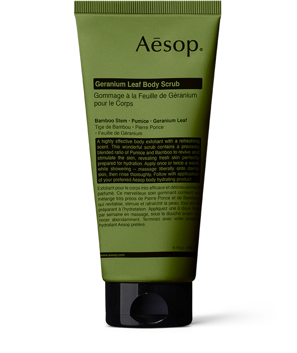 Geranium leaf body Scrub - Aesop