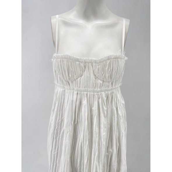 Robe longue en coton - Khaite