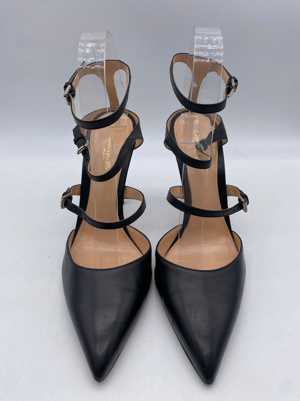 Escarpins en cuir
