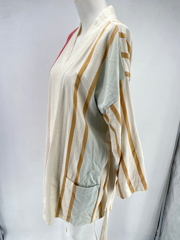 Veste à rayures