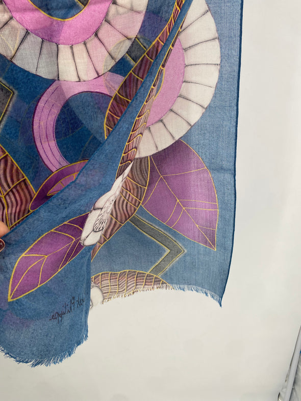 Foulard imprimé en cachemire