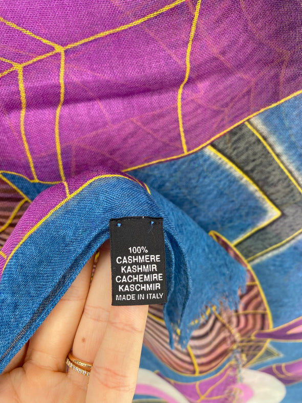 Foulard imprimé en cachemire
