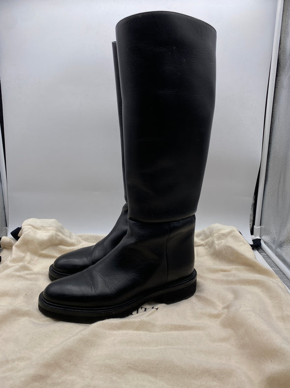 Bottes en cuir